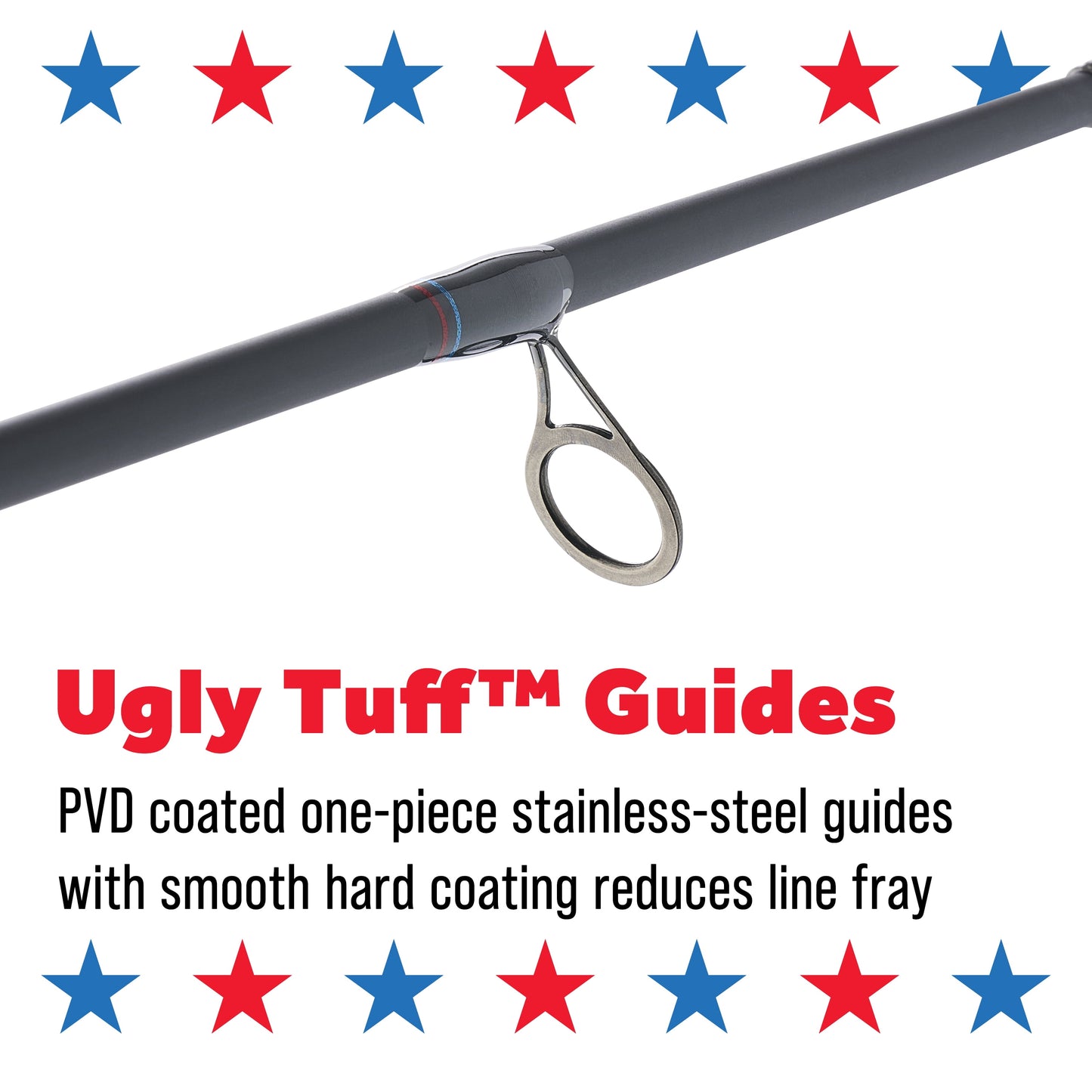 Ugly Stik 50th Anniversary 6'6" Medium Spinning Combo with 35 Size Reel