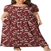 Scoop Women's and Women's Plus Maxi Keyhole Dress, Sizes 0-26W