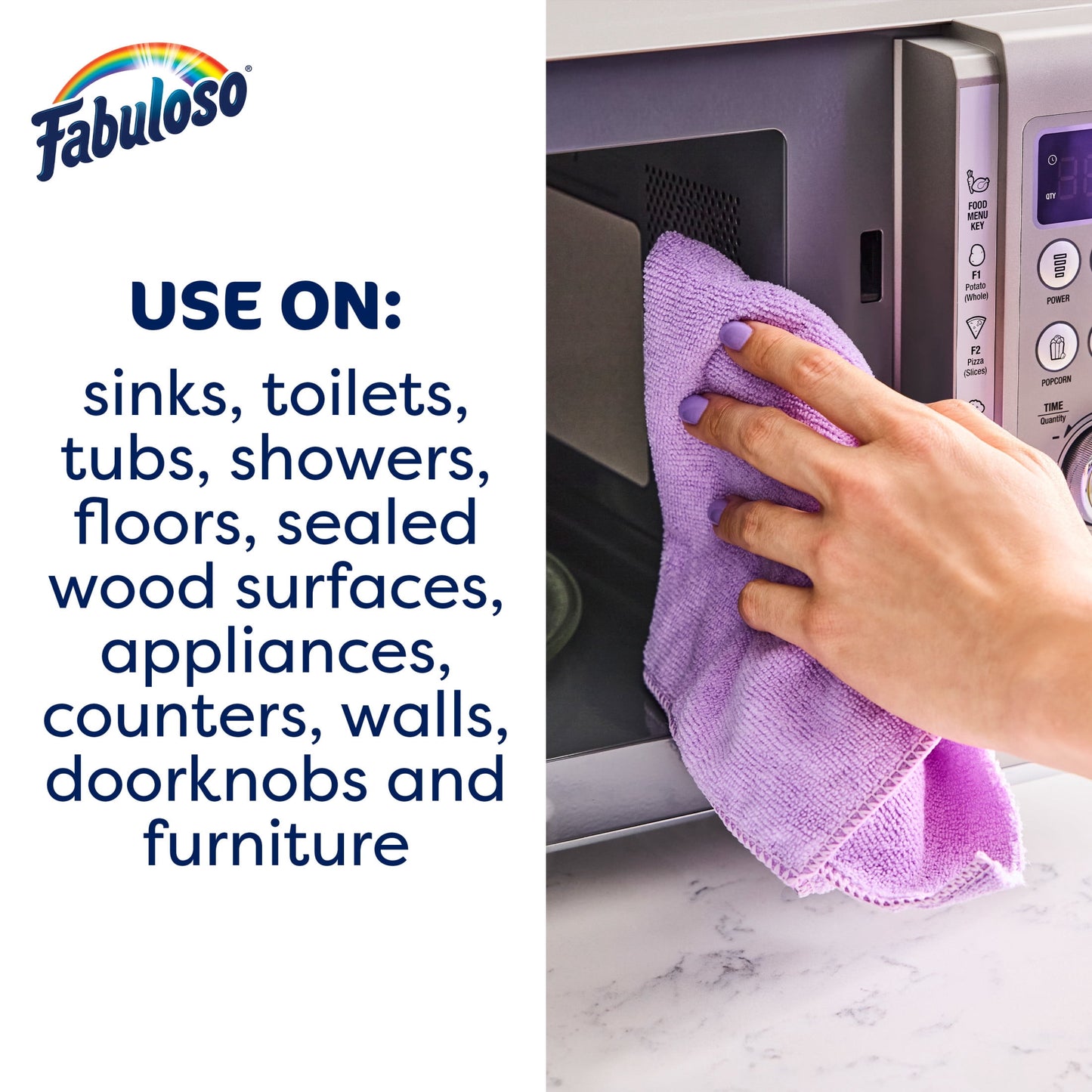 Fabuloso 2X Multi-Purpose Cleaner, No Rinse Floor Cleaner, Passion of Fruits Scent, 169 fl oz