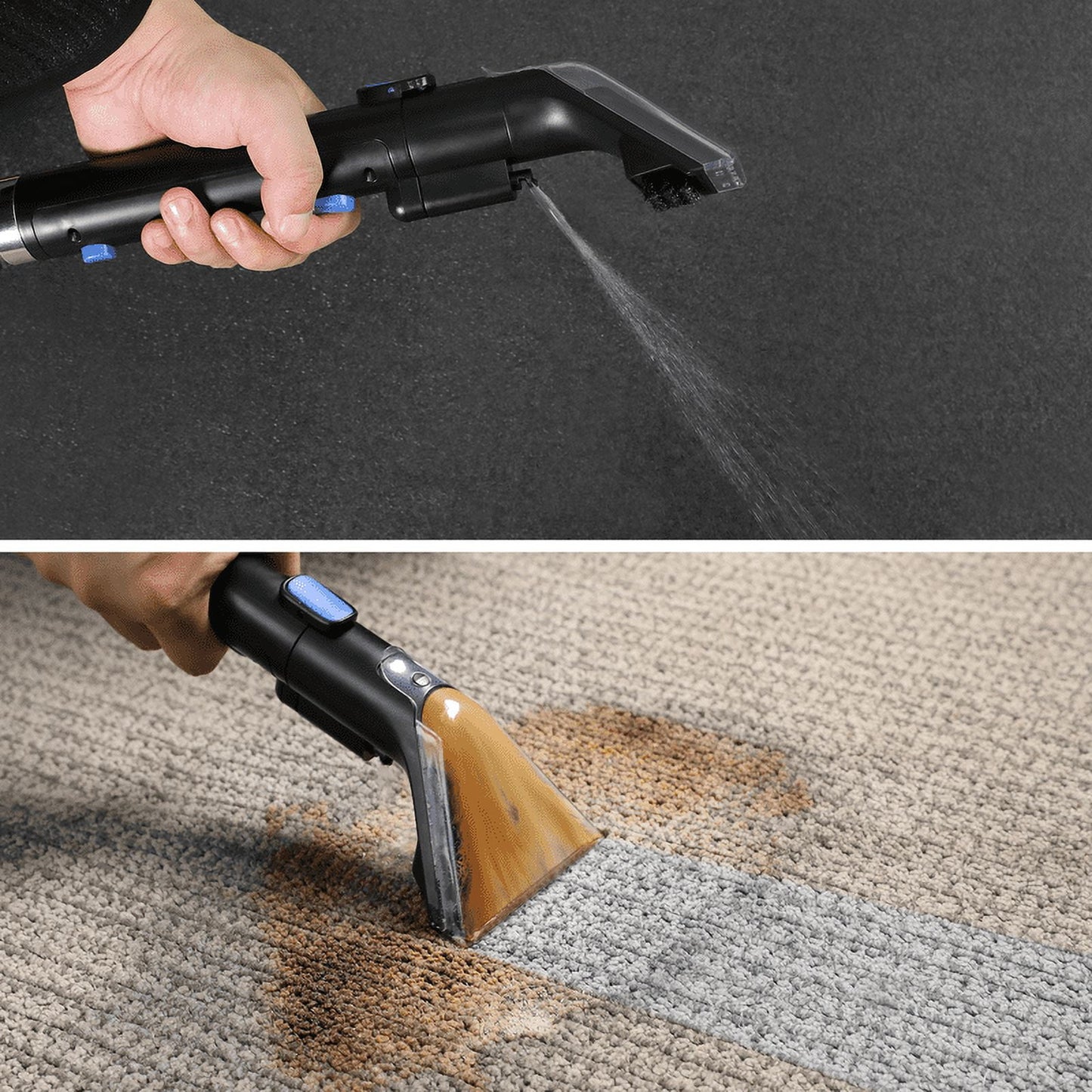 Slevoo Portable Carpet Cleaner, Upholstery Cleaner with Pet Spot Stain Remover, 11Kpa Strong Suction, 450W Powerful Motor