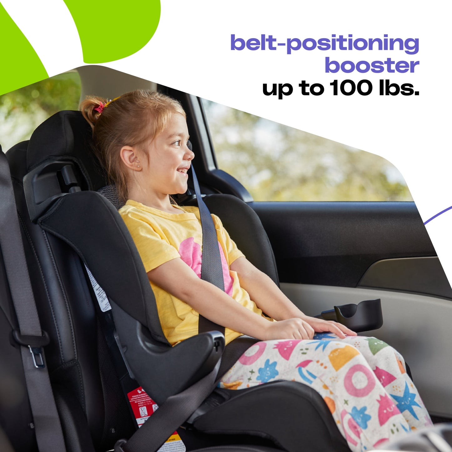 Cosco Kids Finale 2-in-1 Toddler Booster Car Seat, Braided Twine II, Harness Booster Car Seat