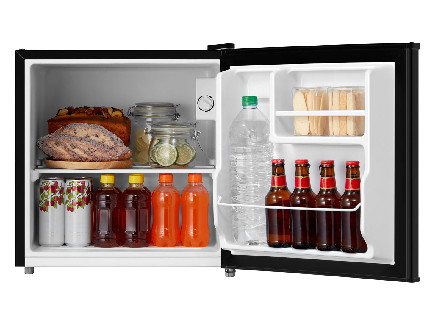 Arctic King 1.7 Cu Ft Compact Refrigerator, Black – Energy Star Mini Fridge for Dorm, Office, Bedroom