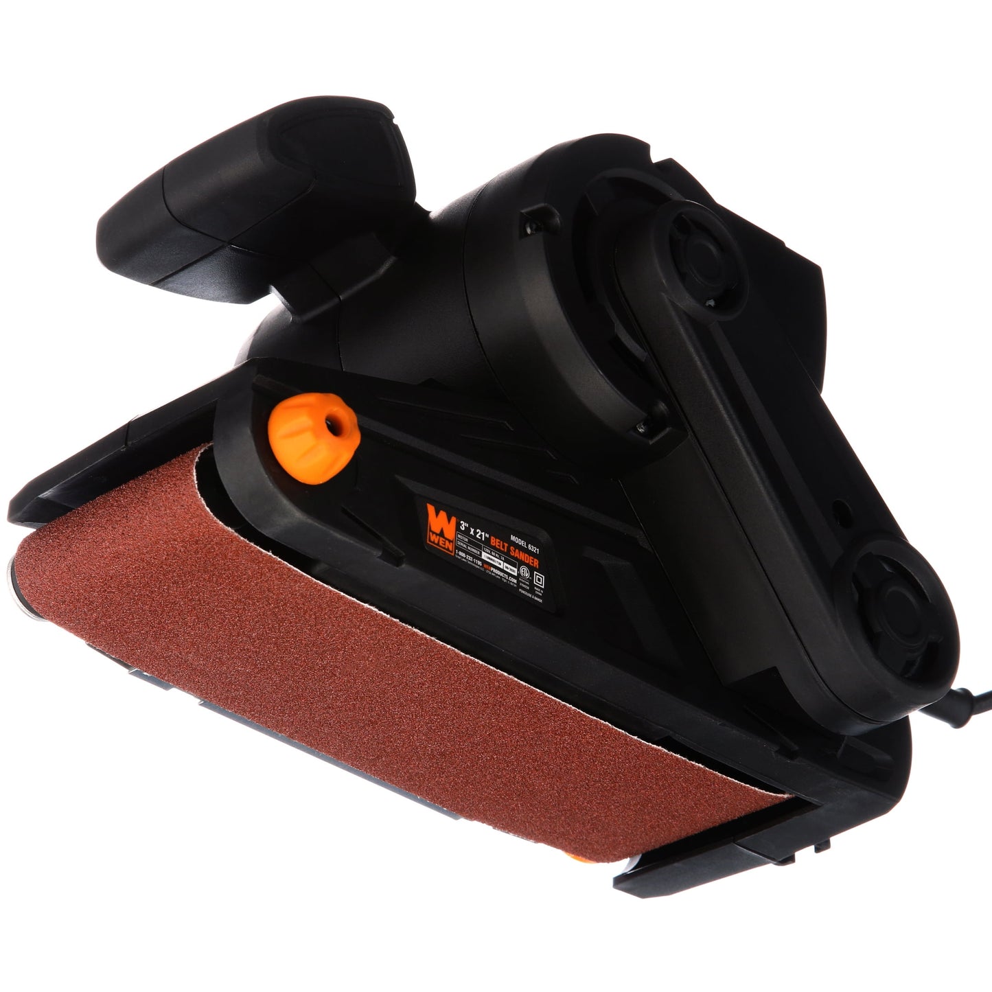 WEN Products 7-Amp 3 x 21-Inch Heavy-Duty Belt Sander with Dust Bag, 6321