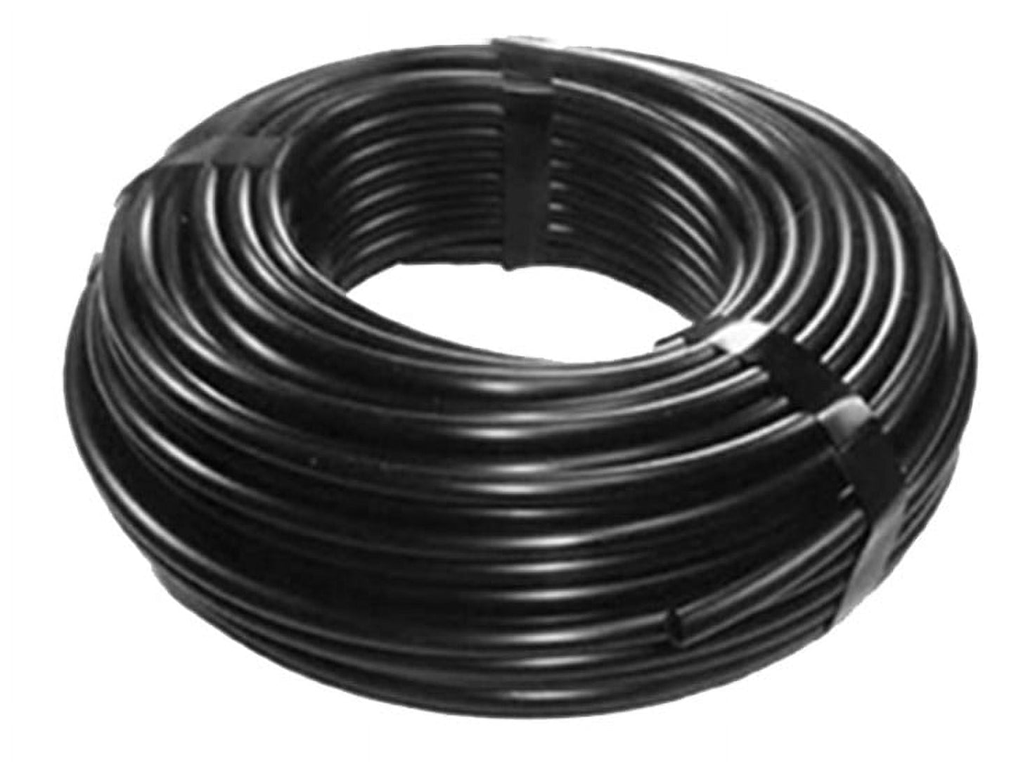 Raindrip 1/4 In. X 100 Ft. Black Vinyl Primary Drip Tubing 016010VT