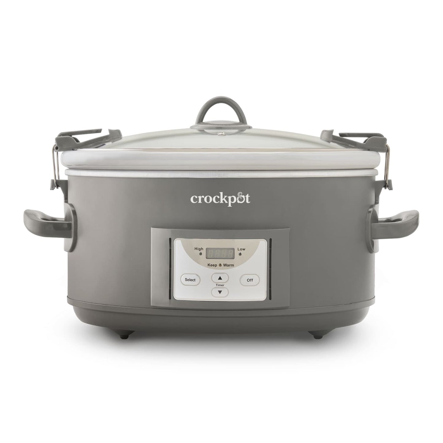 Crock-Pot 6qt Cook & Carry Programmable Slow Cooker Ceramic Lambrusco