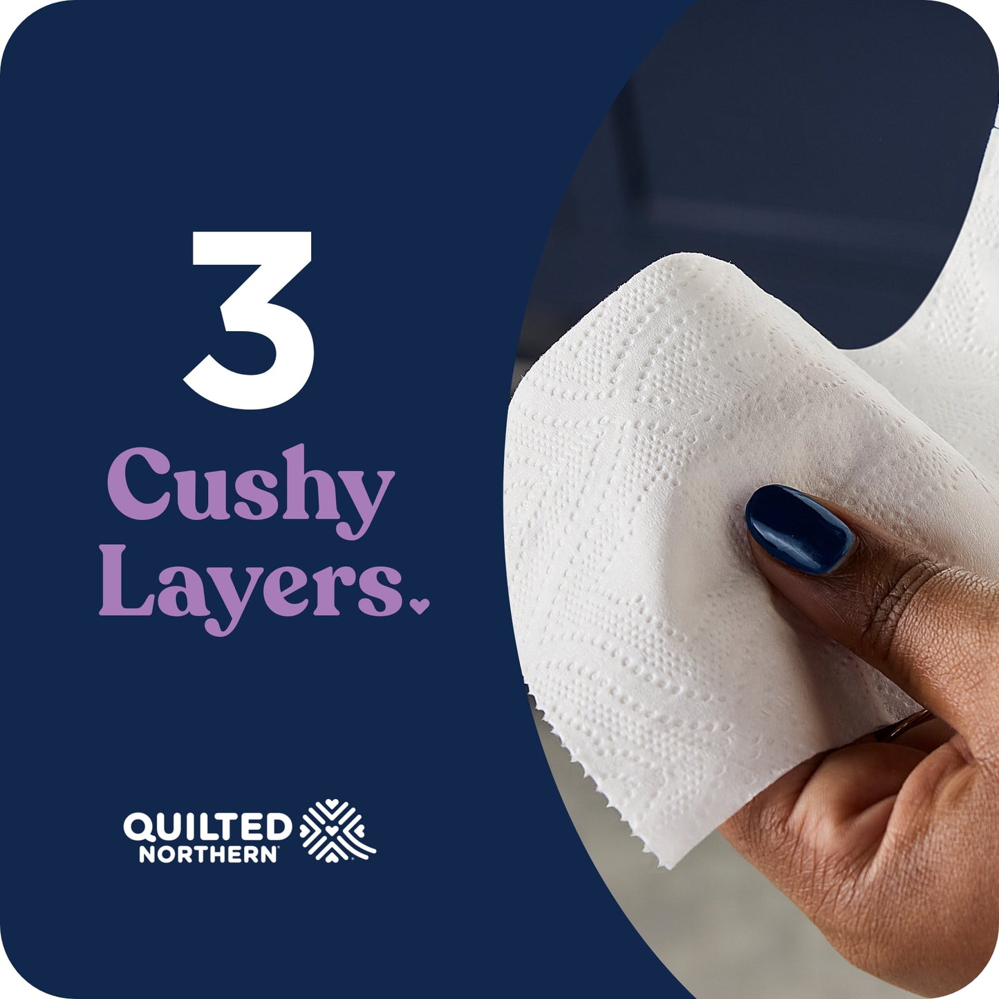 Quilted Northern Ultra Plush 3-Ply Toilet Paper, 24 Mega Rolls, 255 Sheets Per Roll
