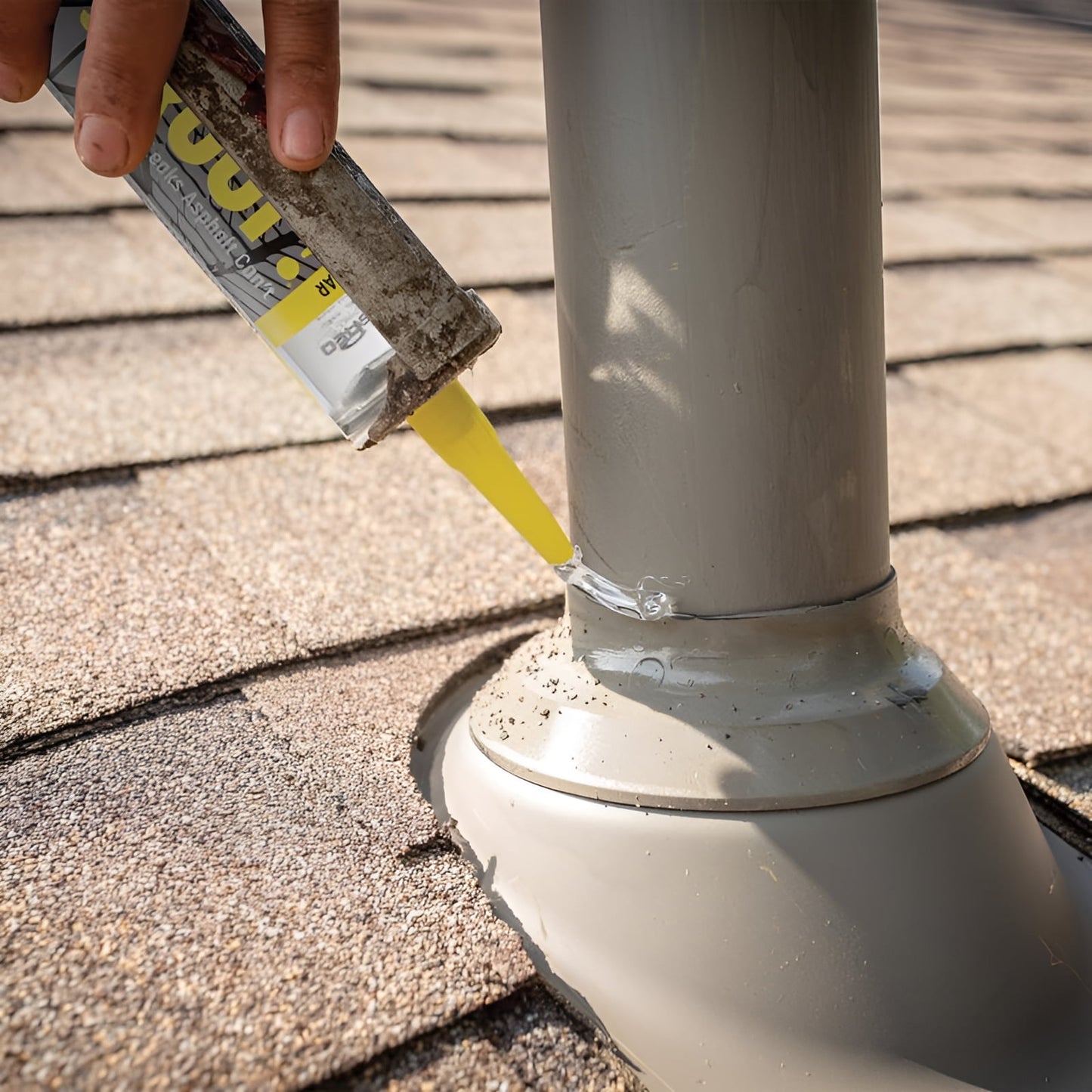 Through The Roof 14004 Elastomeric Roof Sealant, Brushable, Gallon - Quantity 2