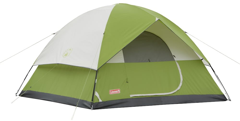 Coleman Sundome 4-Person Weatherproof Dome Tent with Ventilation