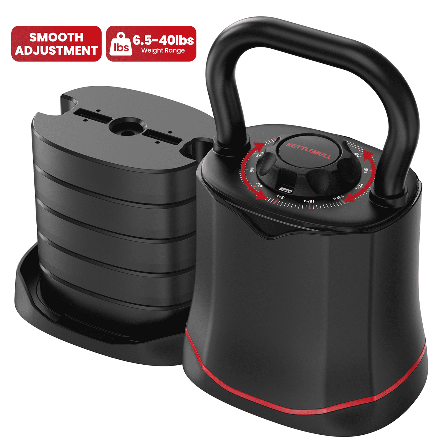 Apex by Marcy Adjustable Cast Iron Kettlebell APKB-5009