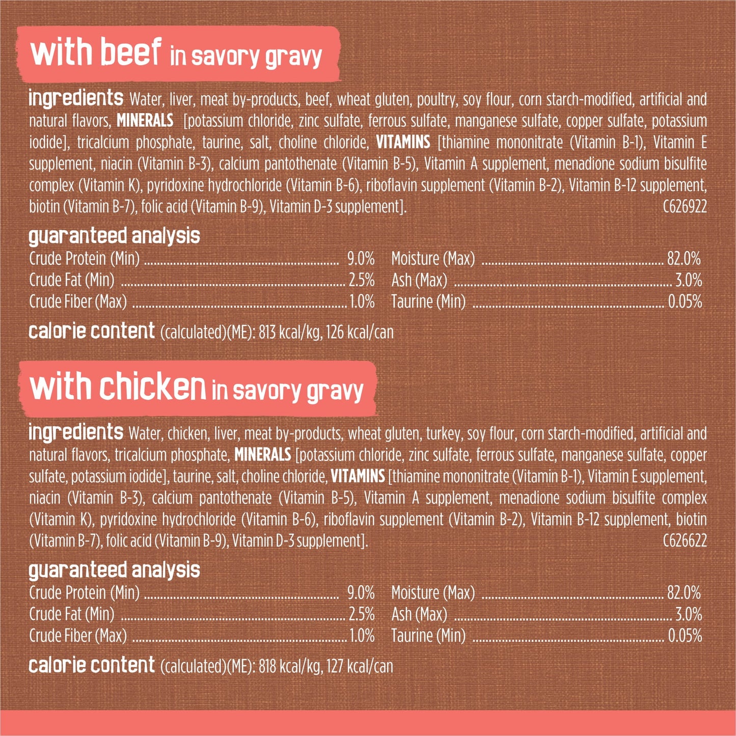 Purina Friskies Extra Chunky Gravy Variety Pack, Wet Cat Food, 5.5 oz Cans
