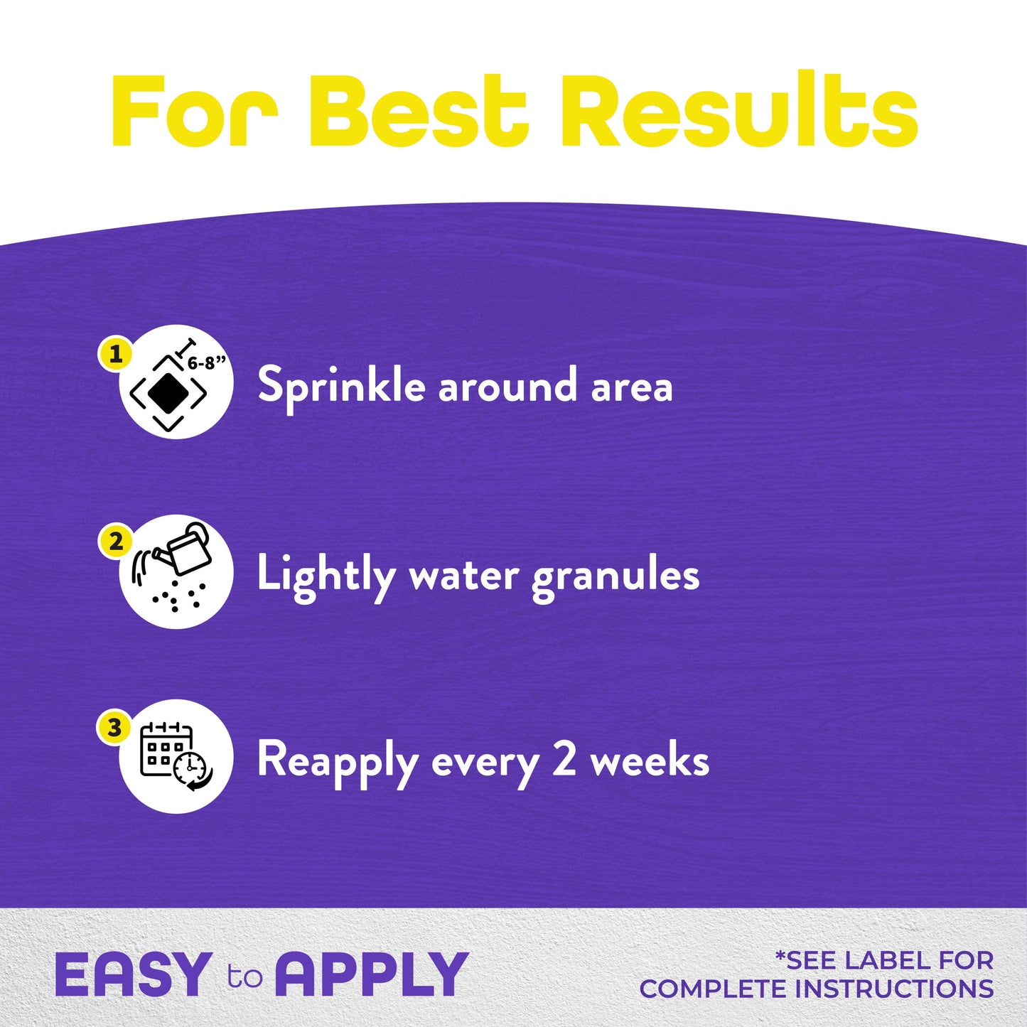 Bonide Repels All 3 lbs Animal Repellent Ready-to-Use Granules for Outdoor Use