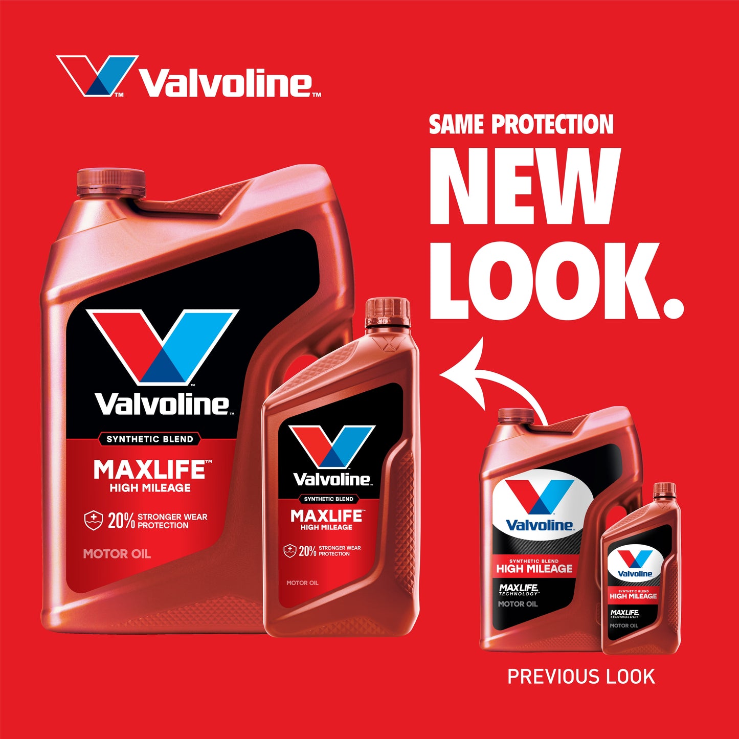 (2 pack) Valvoline MaxLife High Mileage 10W-40 Synthetic Blend Motor Oil 5 Quart