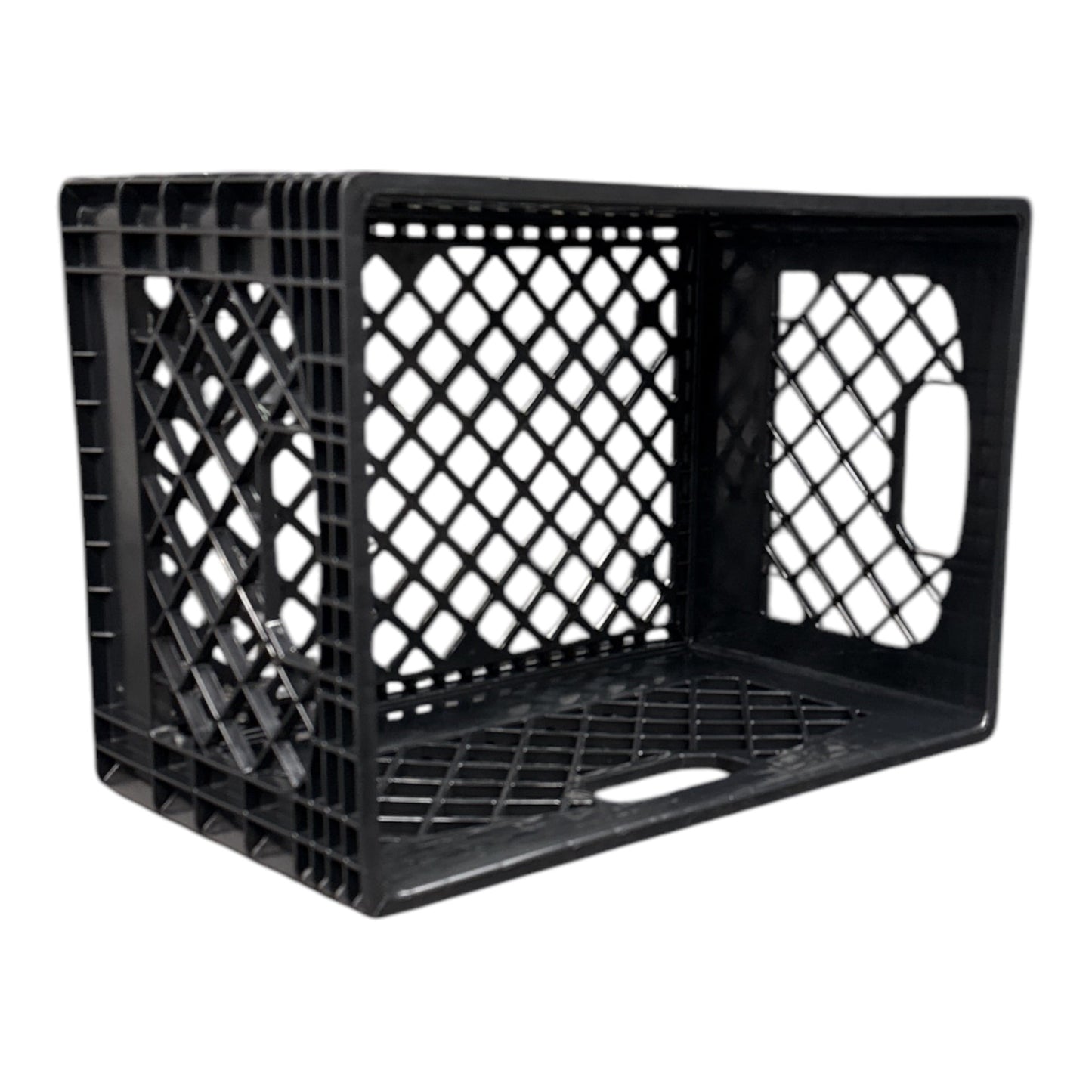 Gorilla Crate 24QT 3 Pack Milk Crate Black