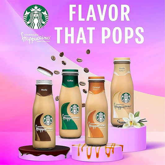 Starbucks Frappuccino Coffee Drink, Coffee Flavor, 13.7 Fl. oz(Pack of 12)