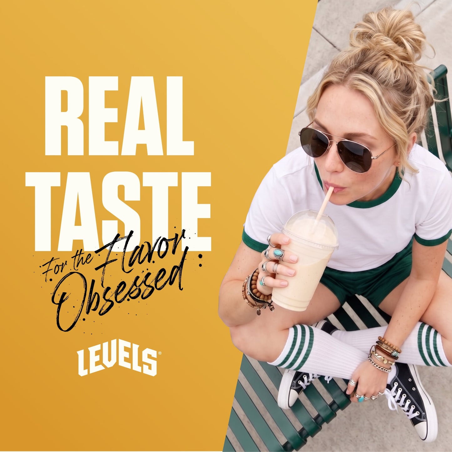 Levels Grass Fed Whey Protein Powder, No Artificials, 24G of Protein, Vanilla Bean, 1.48LB