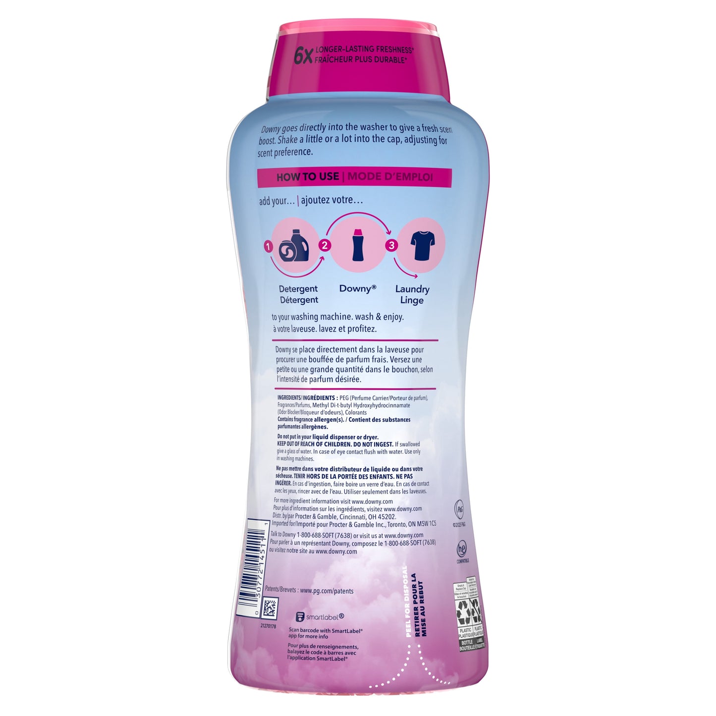 Downy In-Wash Laundry Scent Booster Beads, April Fresh, 30.1 oz