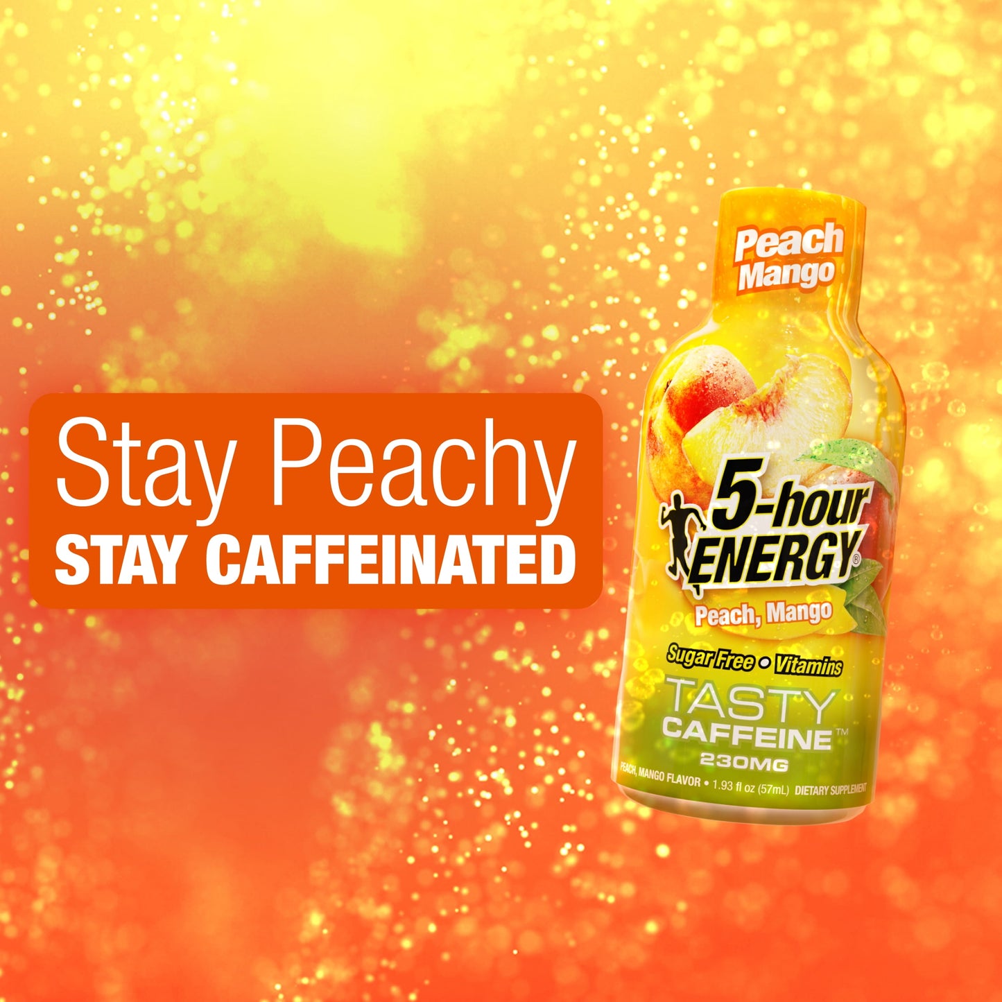 5-hour ENERGY Shot, Extra Strength Peach Mango Flavor, 15 Count