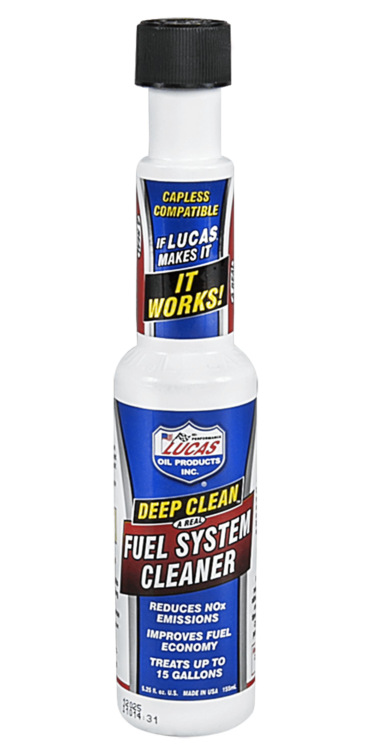 (6 pack) Lucas Oil 10669 Deep Clean Fuel System Cleaner 5.25 Ounce Automotive Fuel Additive
