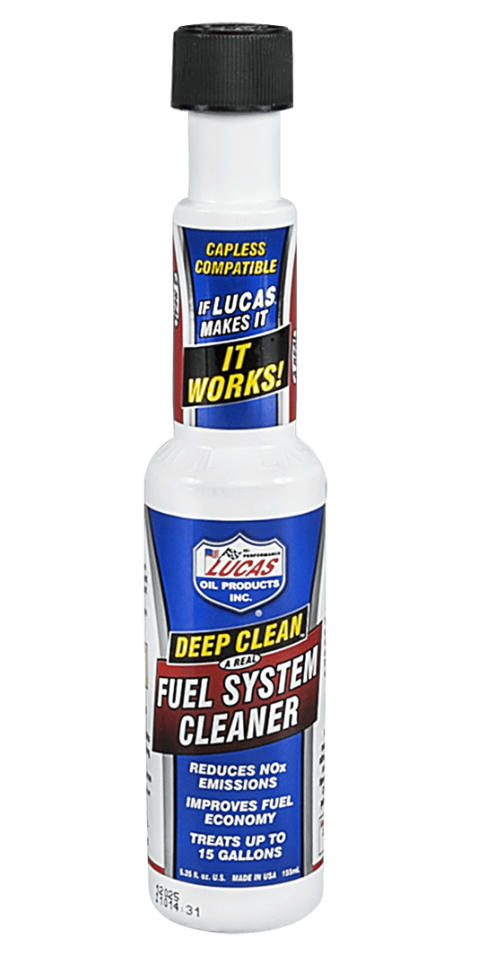 (6 pack) Lucas Oil 10669 Deep Clean Fuel System Cleaner 5.25 Ounce Automotive Fuel Additive