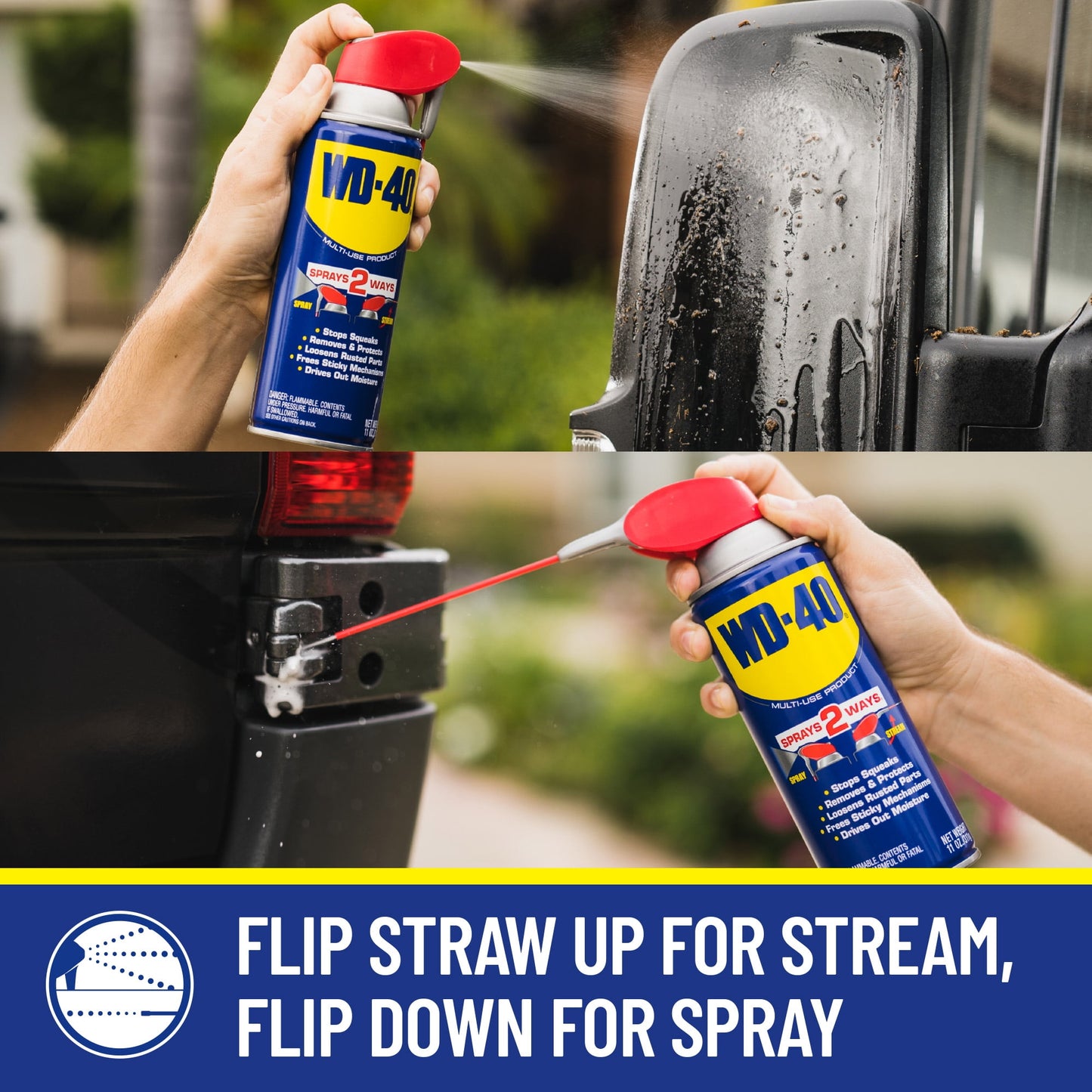 (6 pack) WD-40 Multi-Use Product Lubricant Spray with Smart Straw, 12 oz.
