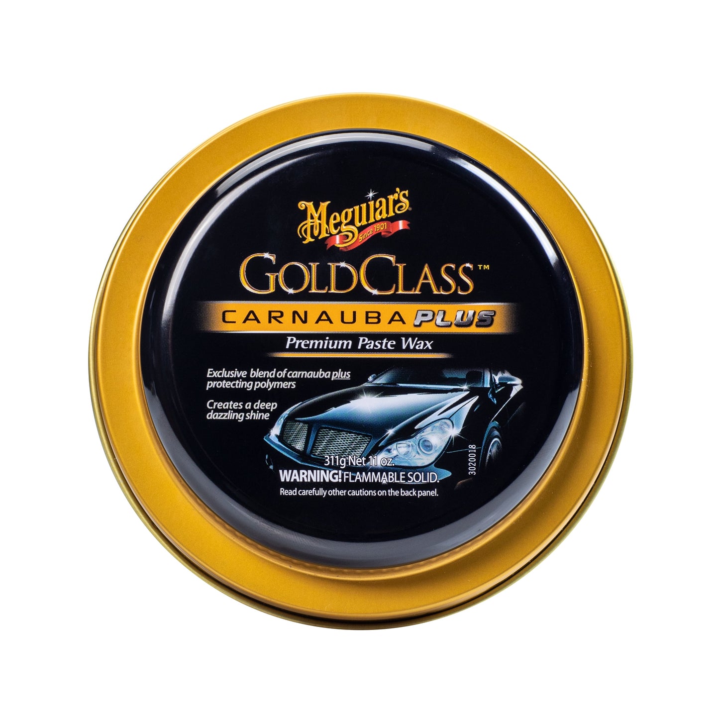 Meguiar's Gold Class Carnauba Plus Premium Paste Wax, 11 oz