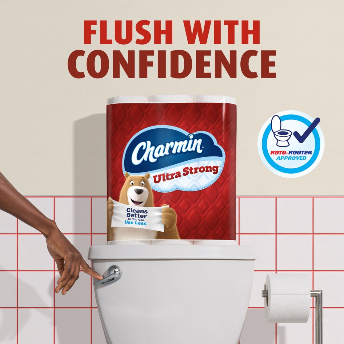Charmin Ultra Strong Toilet Paper 12 Mega XXL Rolls, 440 Sheets Per Roll