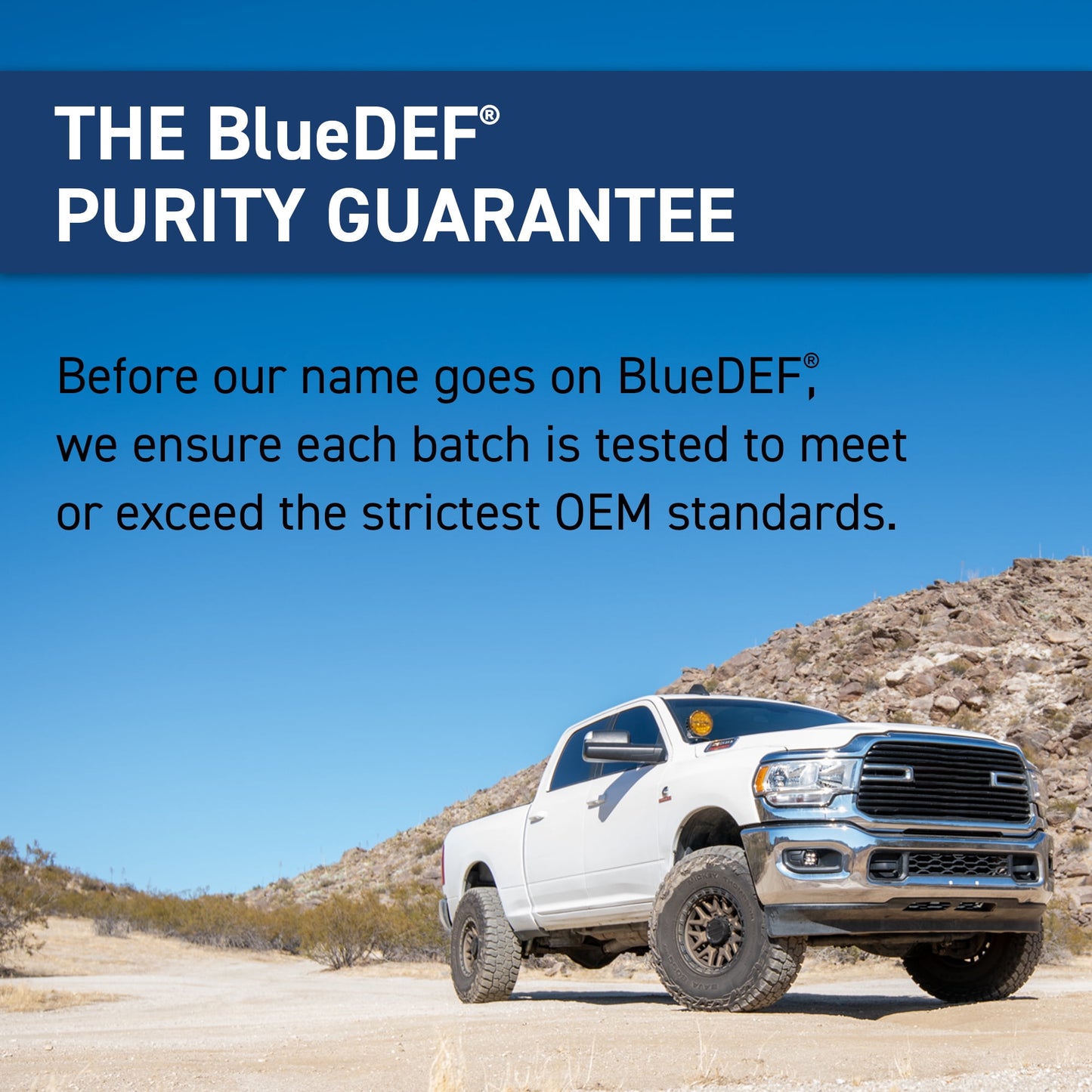 BlueDEF Diesel Exhaust Fluid, 2.5 gal