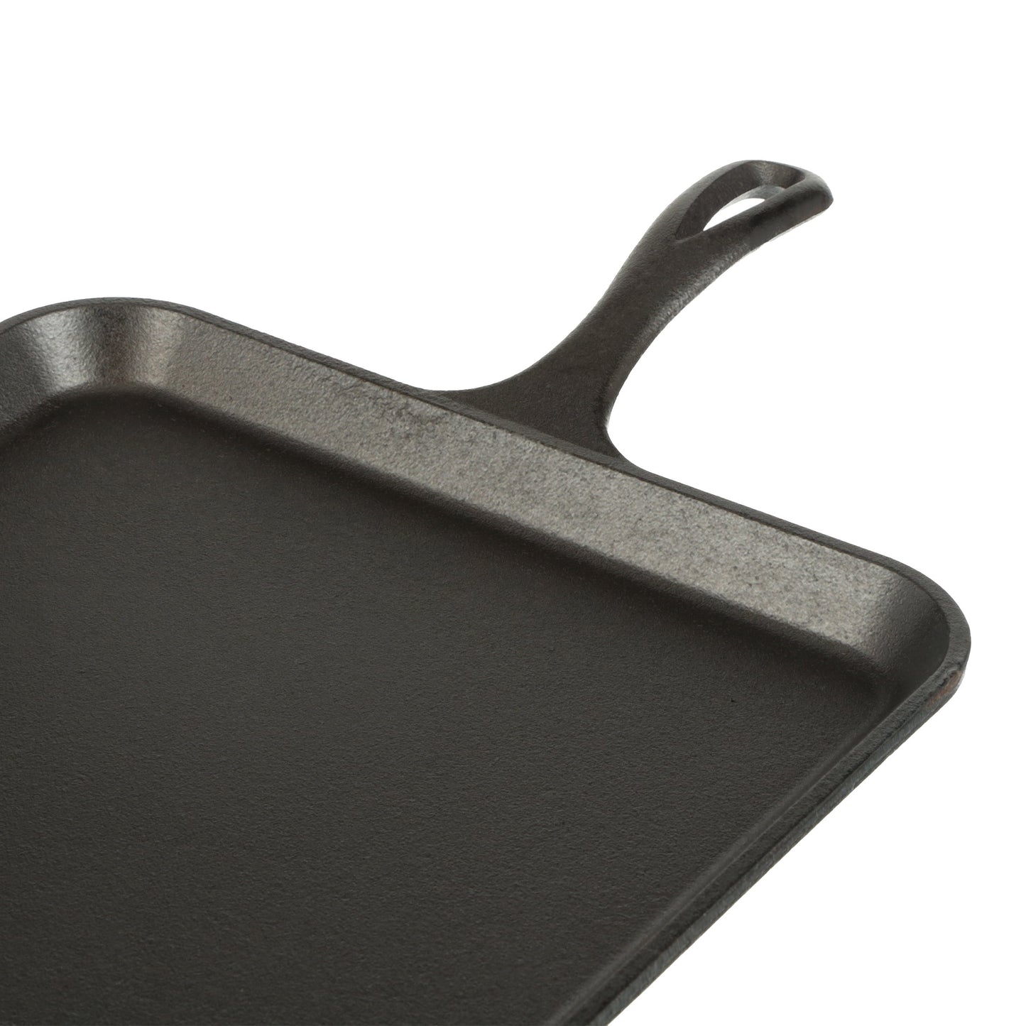 Lodge Cast Iron 11" Savor the Outdoors, Seasoned Square Griddle, Black