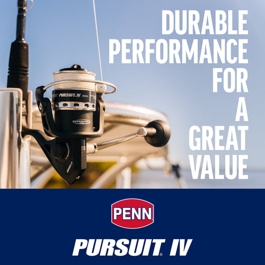 PENN Pursuit® IV Spinning Reel, 4000 Size Fishing Reel