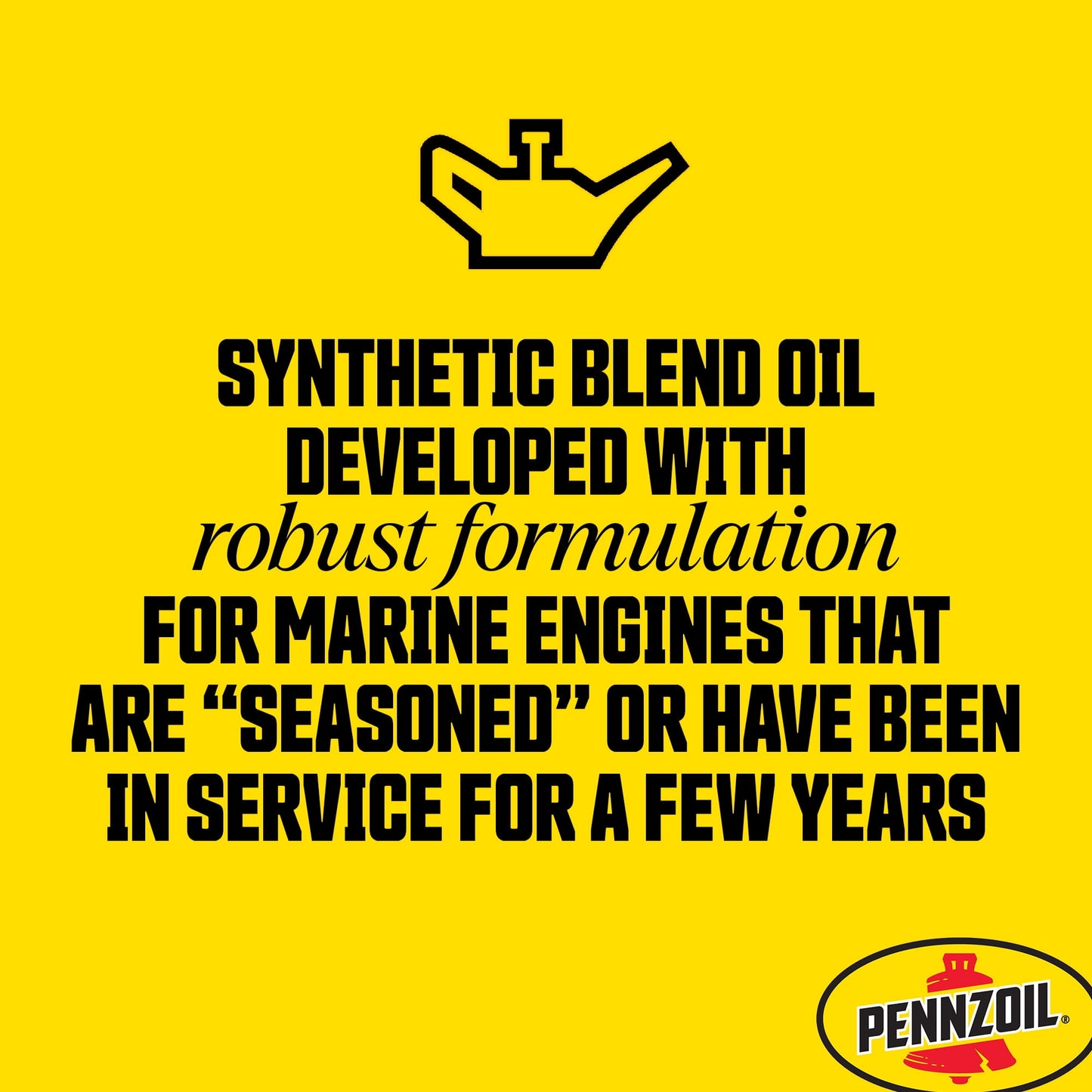 (3 pack) Pennzoil Marine XLF Extended Life Formula Engine Oil, 1 Gallon