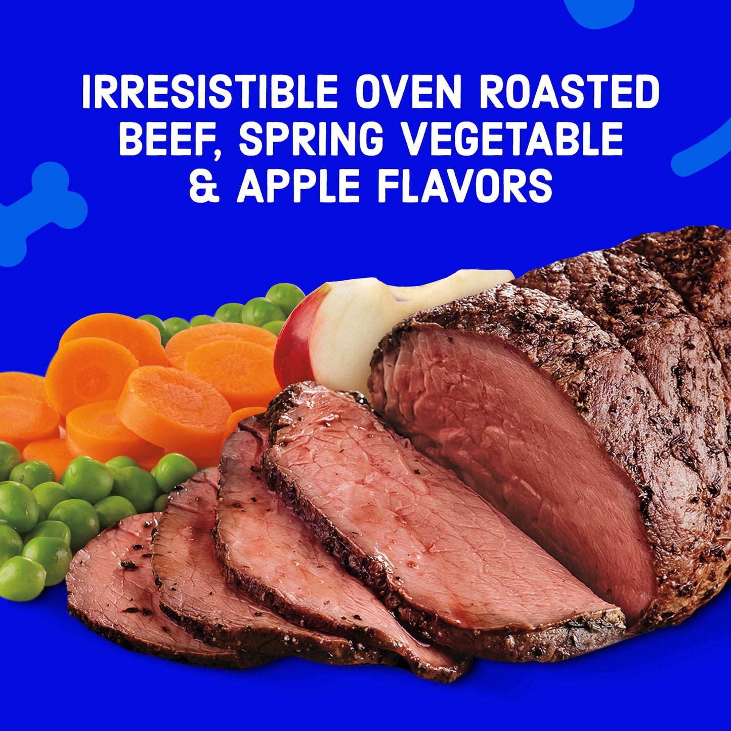 Kibbles 'n Bits Bistro Oven Roasted Beef, Vegetable & Apple Flavors Dry Dog Food, 45 lb. Bag
