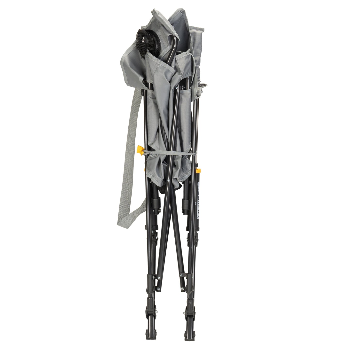 GCI Outdoor Comfort Pro Rocker Camping Chair with Mesh Backrest, Mercury Gray