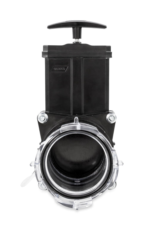 Camco RV Gate Valve, Built-in 3-1/2" Clear Adapter, Quick Fix for Leaky Valves (39053)