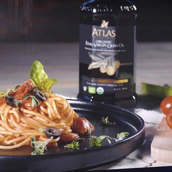 Atlas 1LT Organic Cold Press Extra Virgin Olive Oil Moroccan Polyphenol Rich 34 oz
