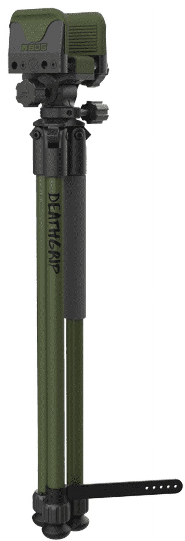 BOG DeathGrip GP Aluminum Shooting Tripod - OD Green 1pc. NEW