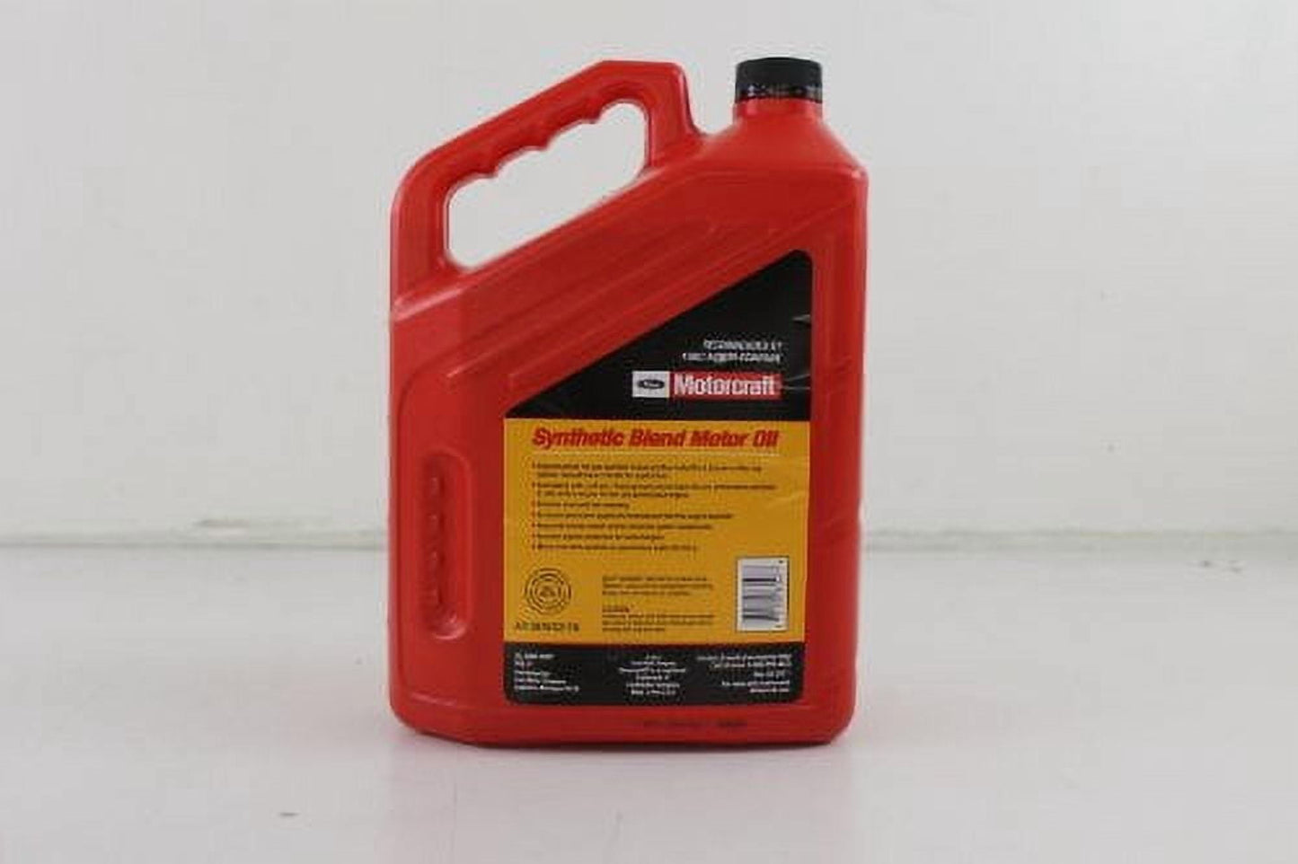 Motorcraft Synthetic Blend Motor Oil 5W-20, 5-Quart Jug, Sold By Each.