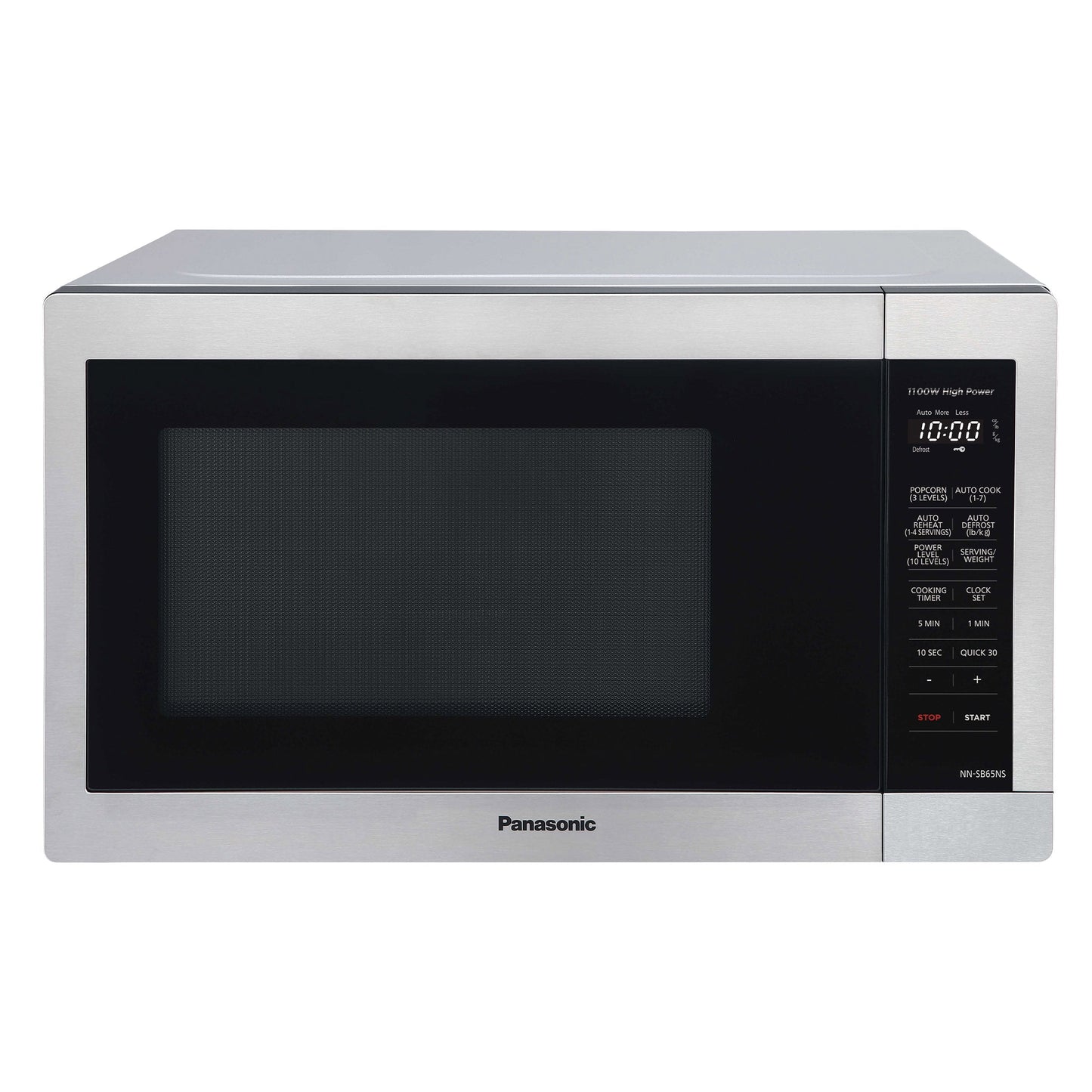 Hamilton Beach 0.9 Cu ft Countertop Microwave Oven, 900 Watts, Stainless Steel, New