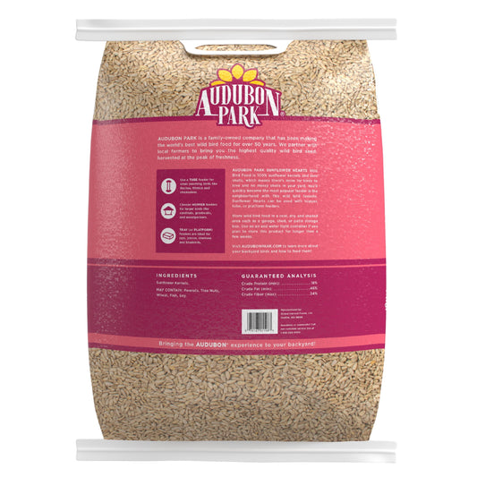 Audubon Park Sunflower Hearts Dry Wild Bird Food, 15 lb. Bag