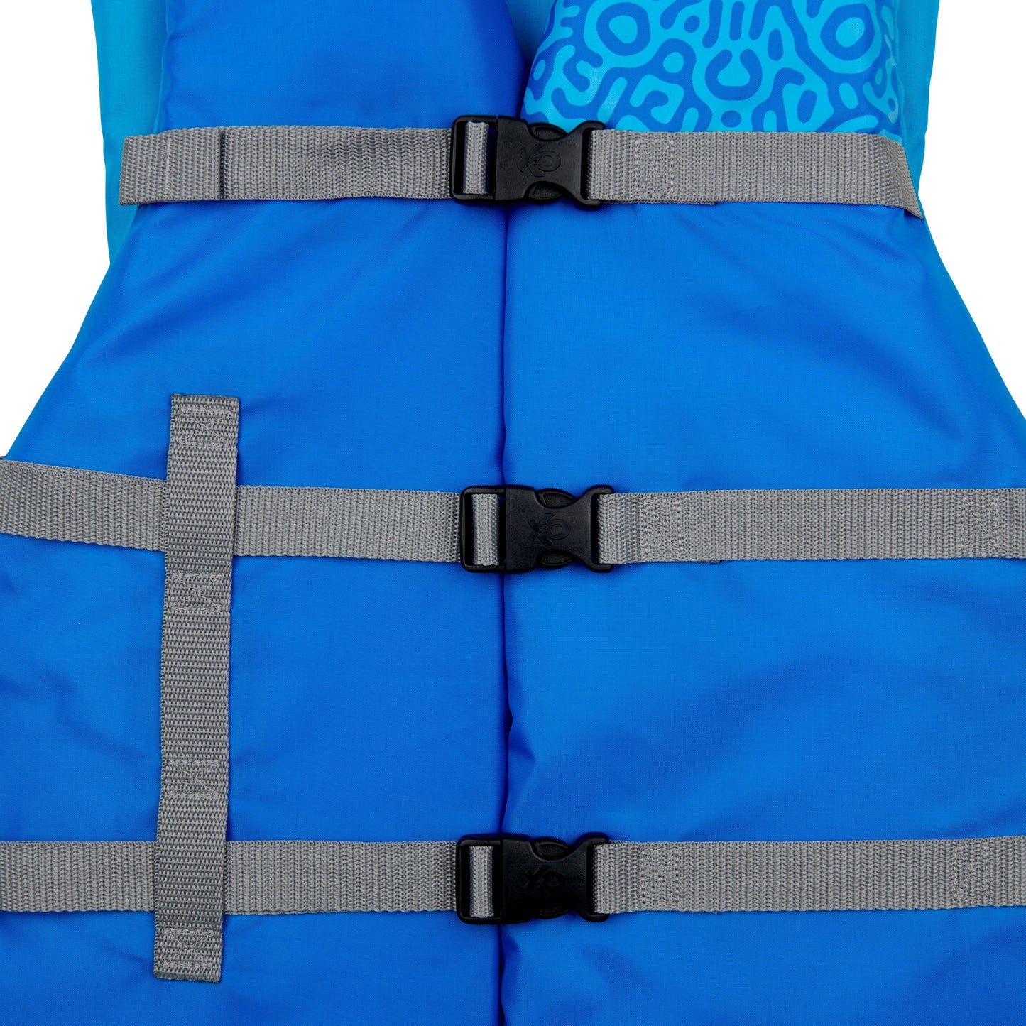 (2 pack) X2O Universal Adult 2X/3X Life Vest and Jacket, (50" - 60" Chest), Blue Ocean Coral, Unisex