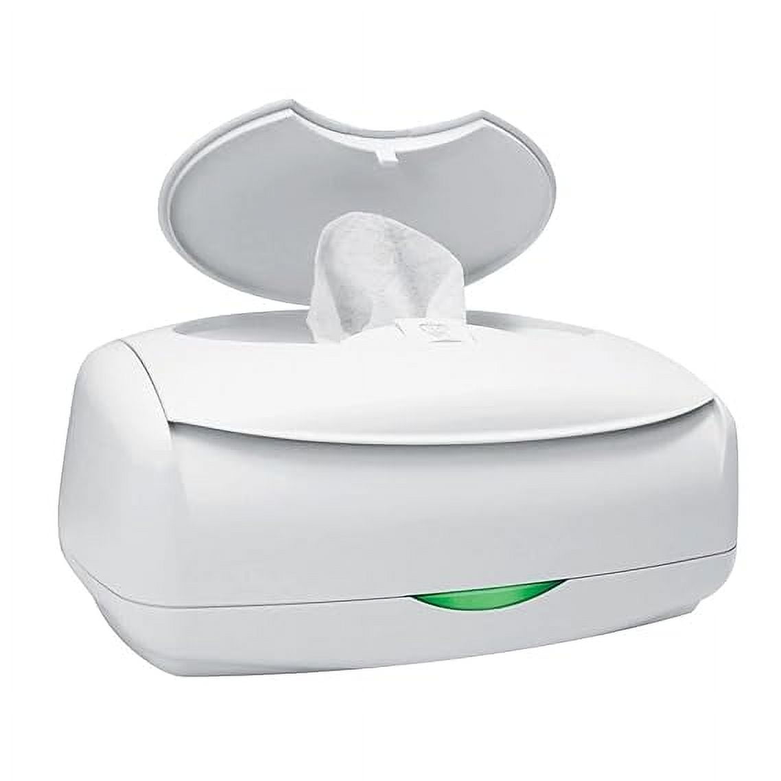 Prince Lionheart White Ultimate Wipes Warmer with Integrated Nightlight and Ever Fresh System