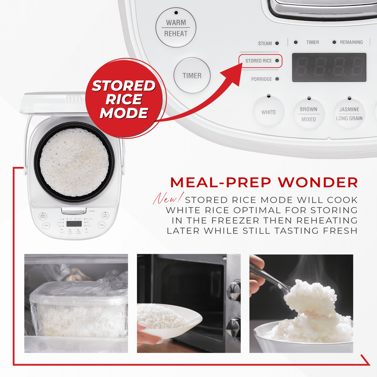 CUCKOO Rice Cooker & Warmer 6 Cup Uncooked / 12 cup Cooked, Smart Fuzzy Logic Ceramic Inner Pot White (CR-0605F)