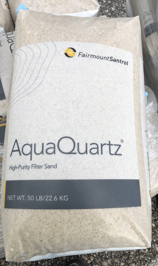 Fairmount Minerals Pool Filter Sand Grade Silica Sand 50 Pounds