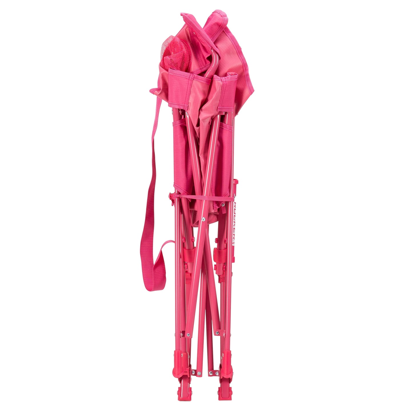 GCI Outdoor Kickback Rocker Low Profile Rocking Camp Chair, Sport Pink