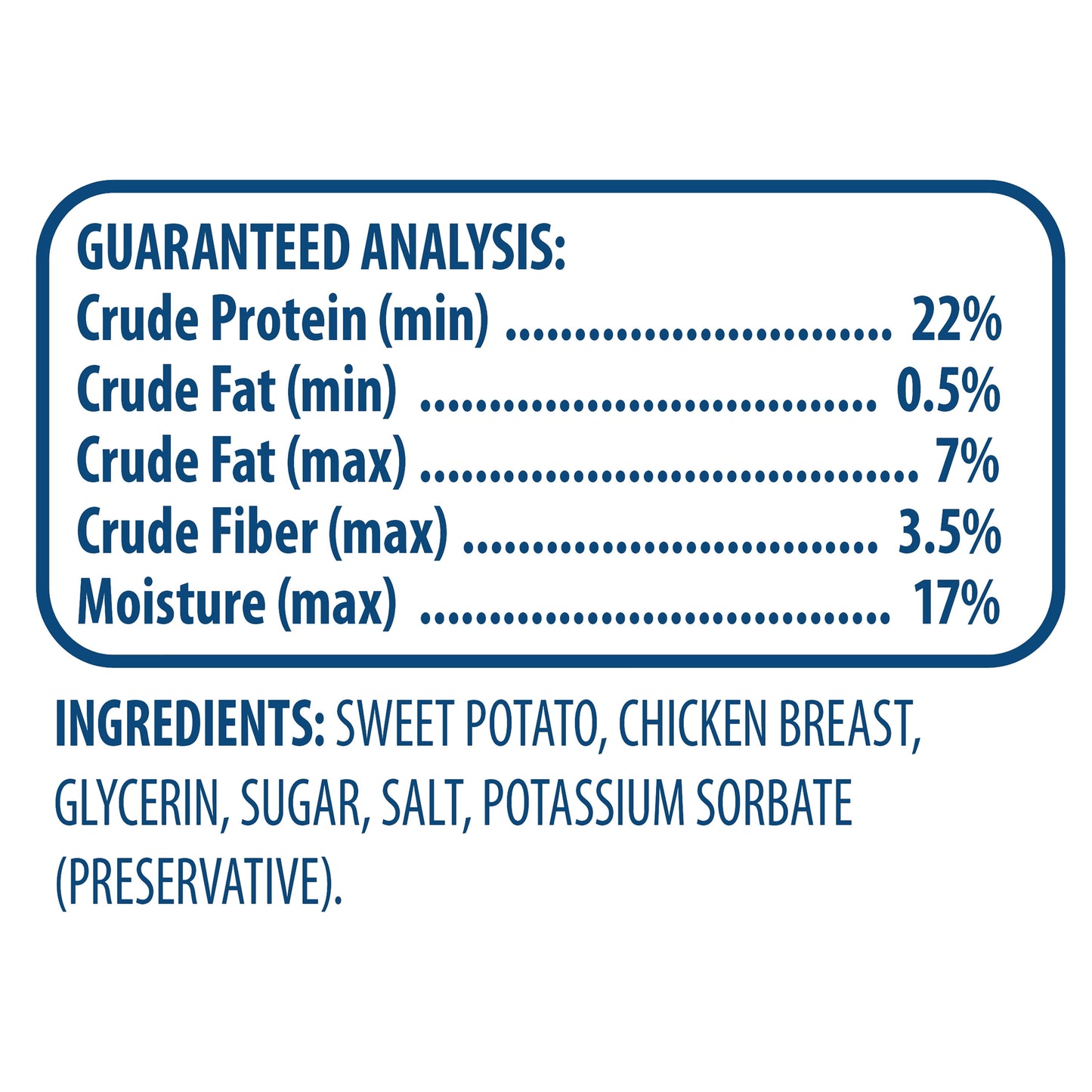 Golden Rewards Sweet Potato Wrapped with Chicken Dog Treats, 64 oz