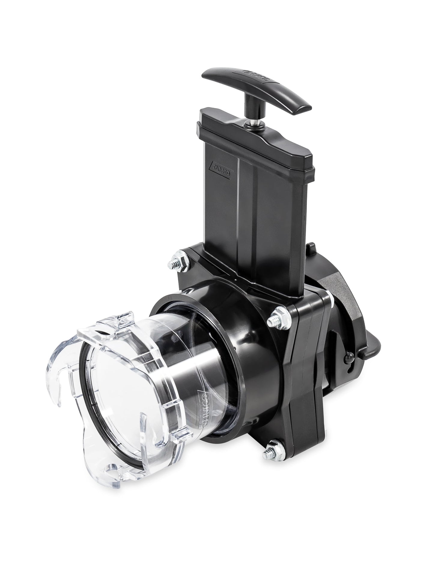 Camco RV Gate Valve, Built-in 3-1/2" Clear Adapter, Quick Fix for Leaky Valves (39053)