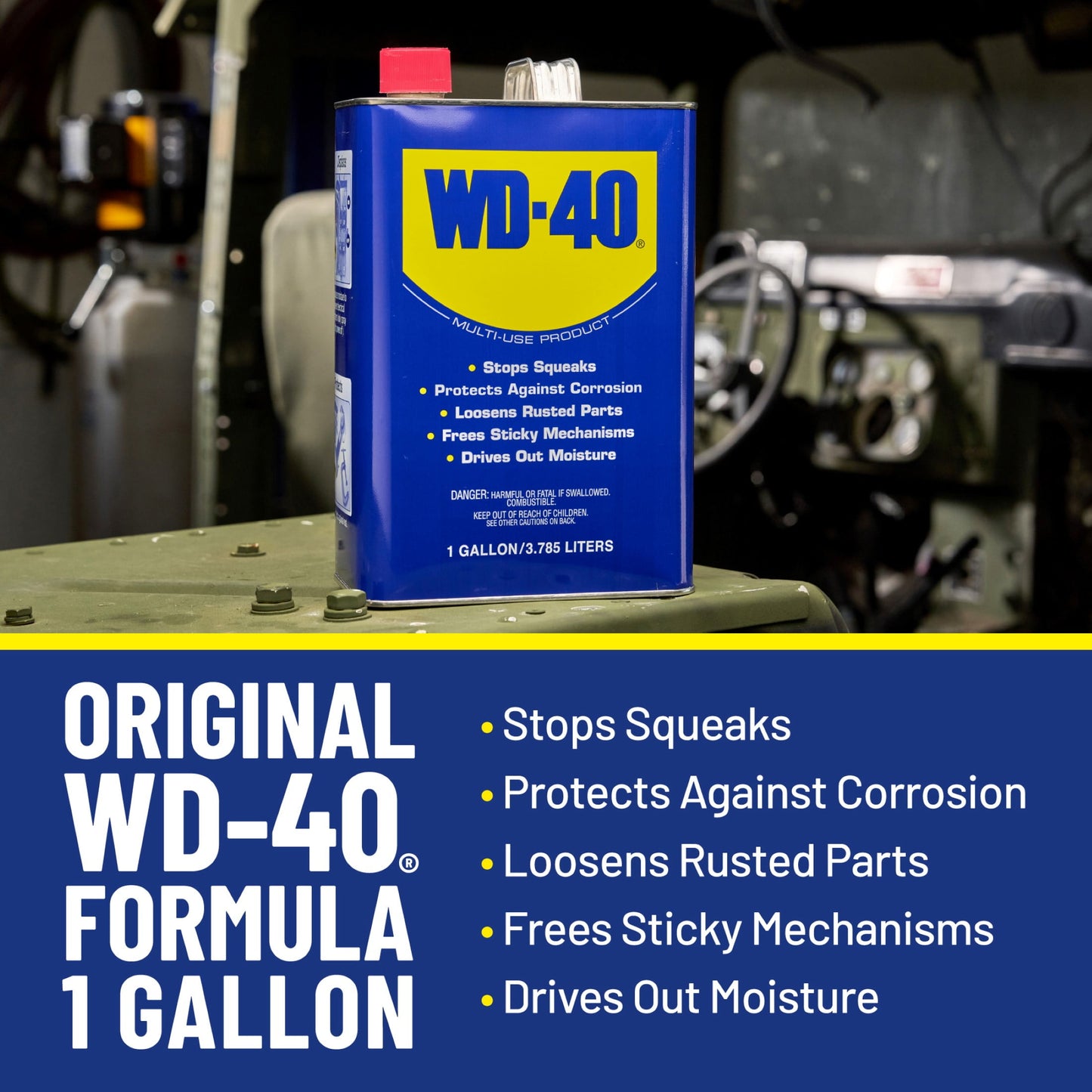 WD-40 Multi-Use Product Lubricant Bulk, 1 gallon