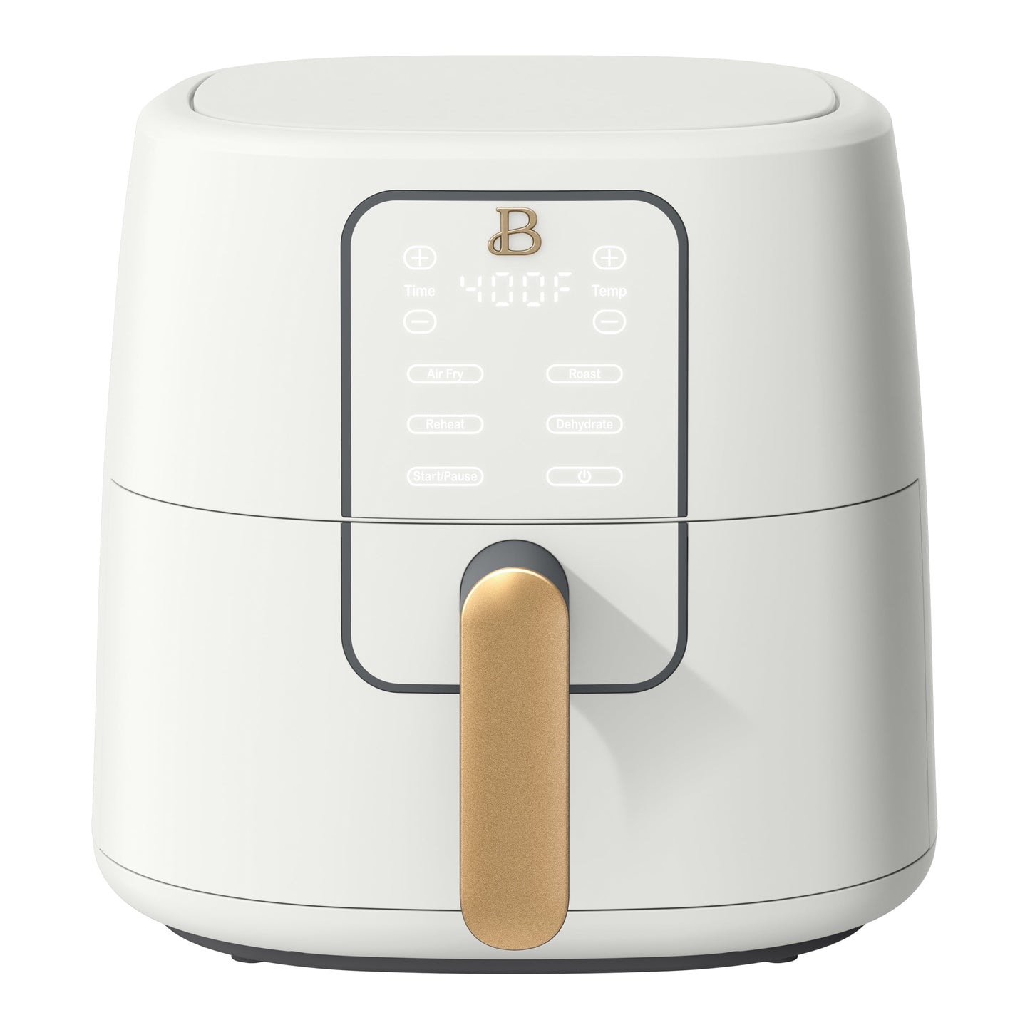 Beautiful 6 Qt Air Fryer with TurboCrisp Technology, EverGood Ceramic Nonstick Coating, White Icing by Drew Barrymore