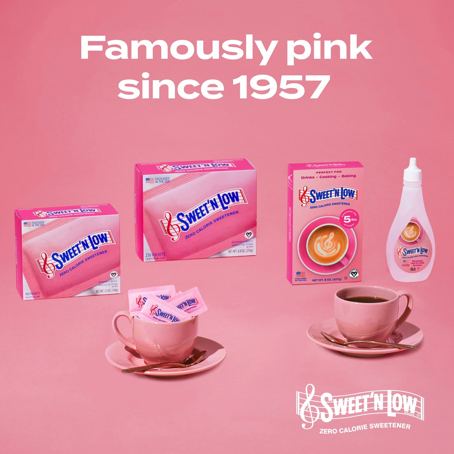 Sweet'N Low, Zero Calorie Sweetener, Sugar Substitute Packets,1500 Count