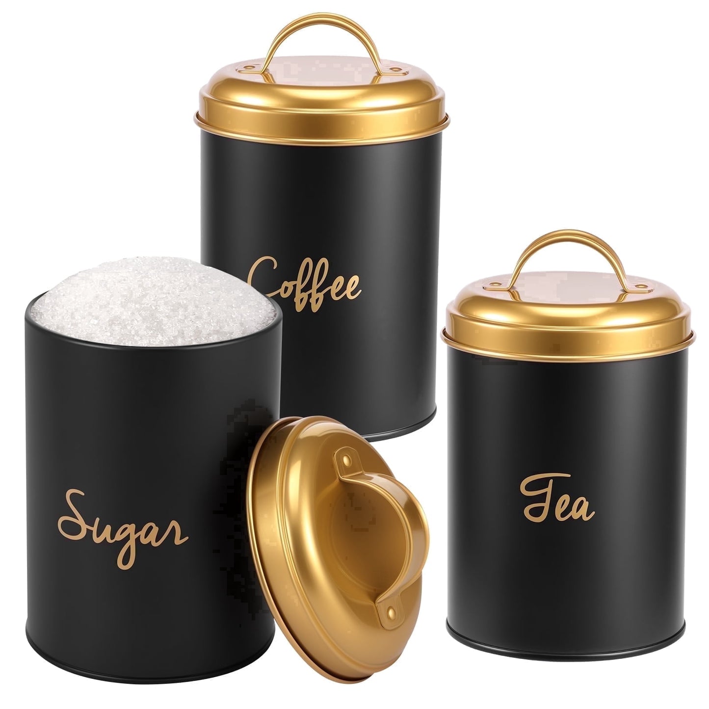 Tupperware Heritage Plastic Large Nesting Food Storage Canister Set with Lids (5 Count)