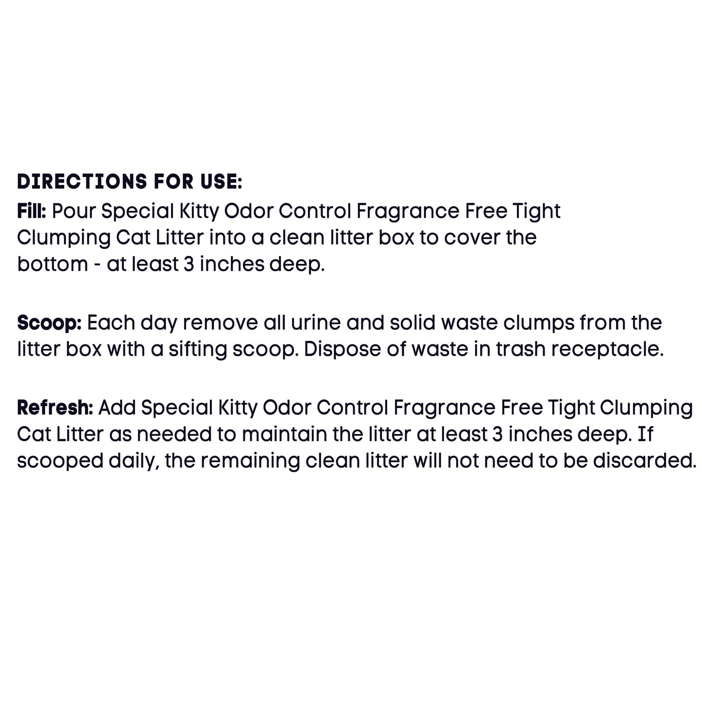 (2 pack) Special Kitty Clumping Clay Cat Litter, Fresh Scent, 45 lbs Box, 1 Count